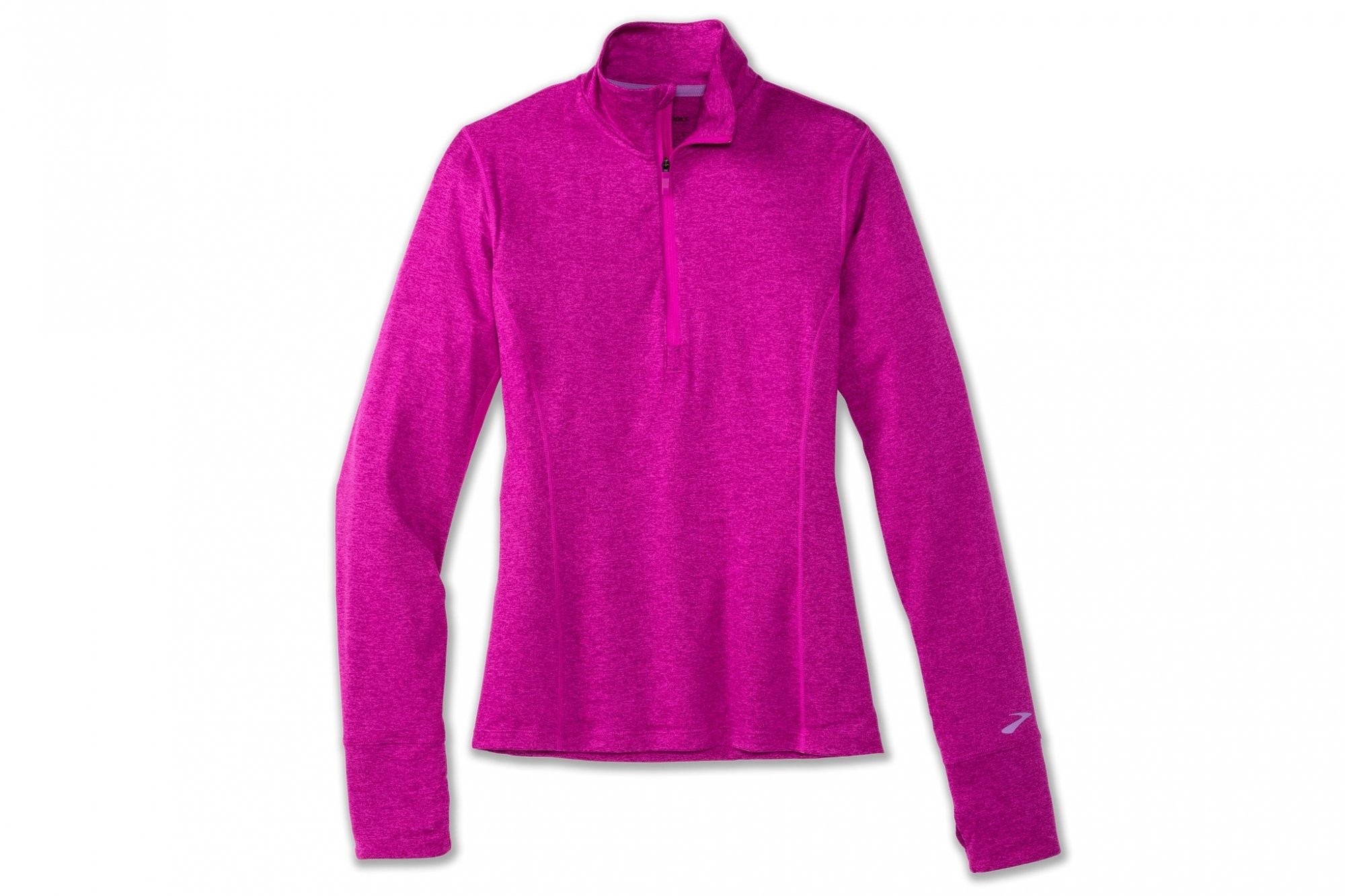 BROOKS Dash 1/2 Zip Heather Magenta