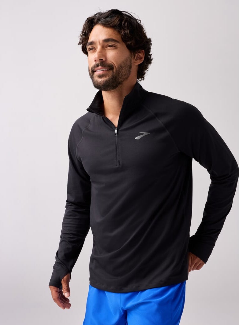 BROOKS Dash 1/4 Zip 3.0 M Černá