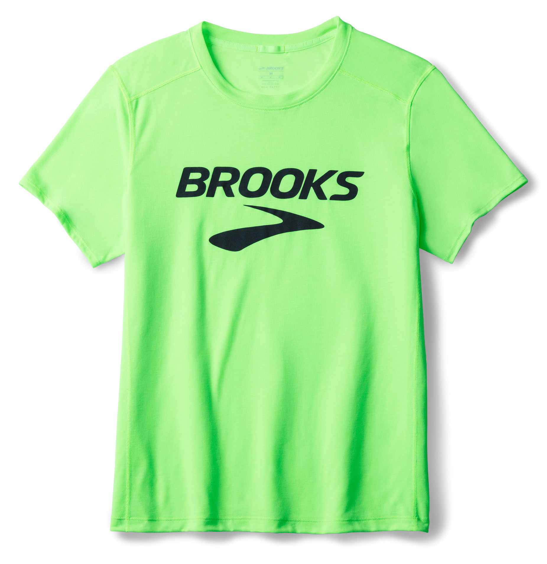 BROOKS Distance Short Sleeve 3.0 M Neo Limeade / Brooks Logo