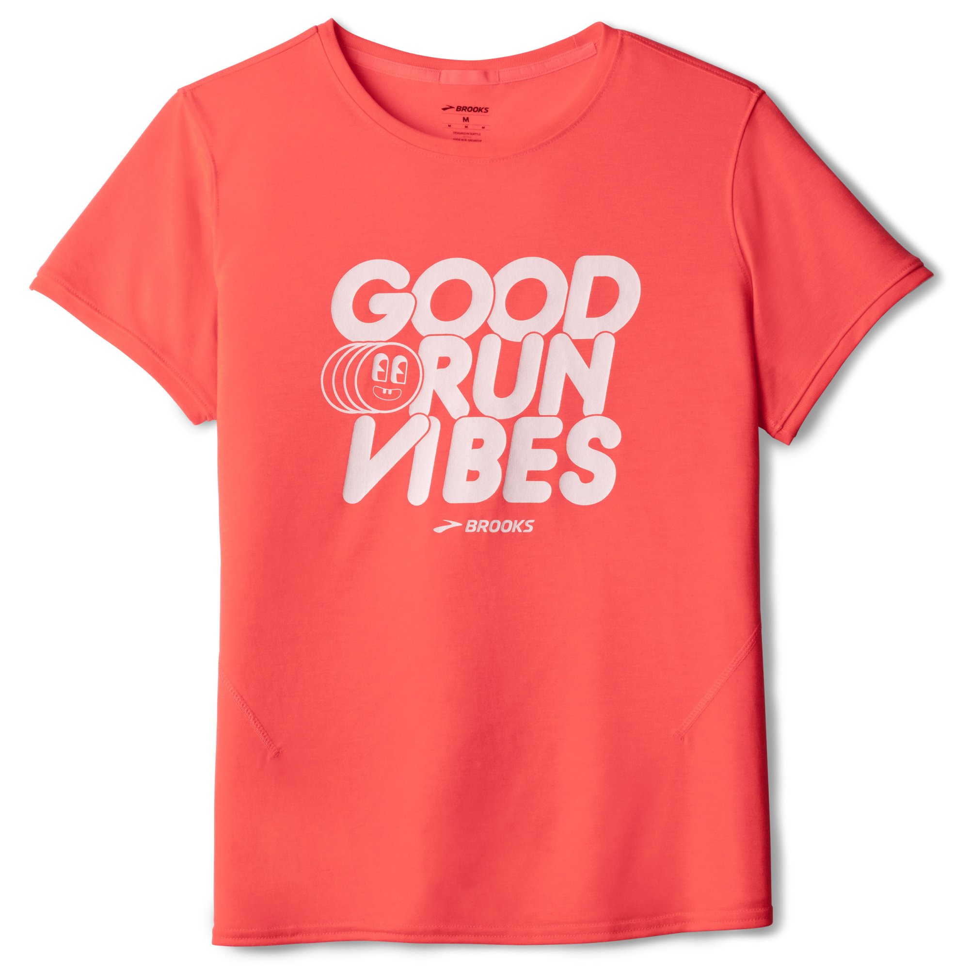BROOKS Distance Short Sleeve 3.0 W Růžová
