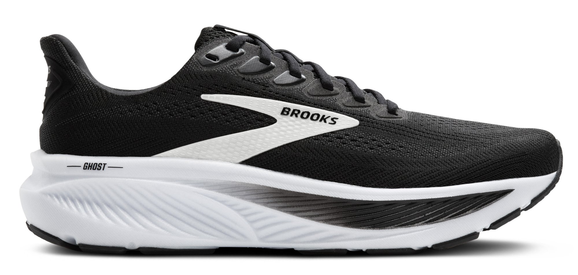 BROOKS Ghost 17 M Černobílá