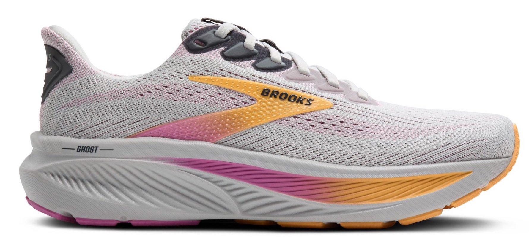 BROOKS Ghost 17 W Oyster / Apricot / Pink