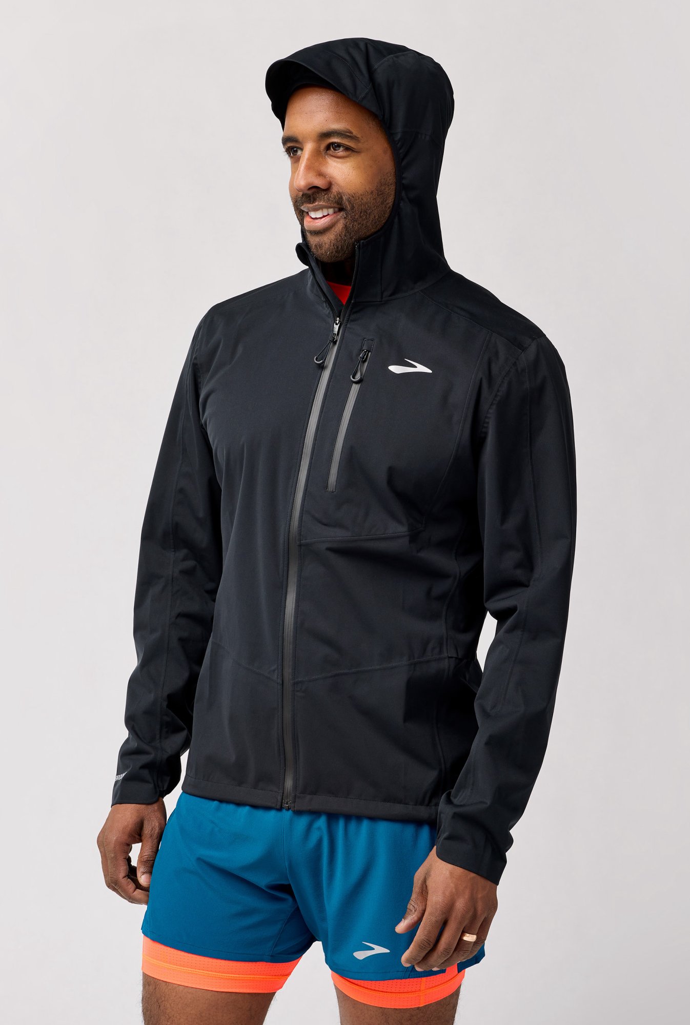 BROOKS High Point Waterproof Jacket 2 M Černá