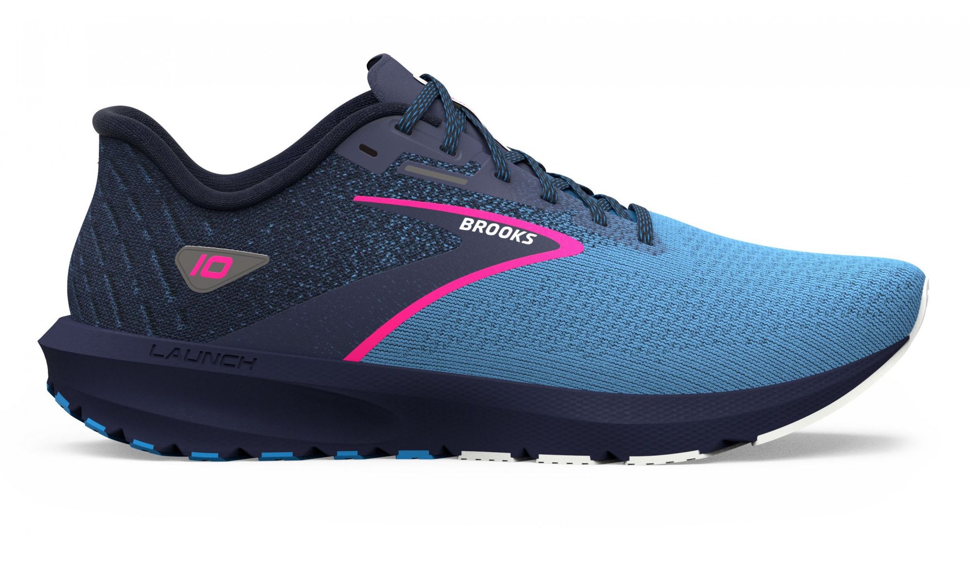 BROOKS Launch 10 W Peacoat/Marina Blue/Pink Glo