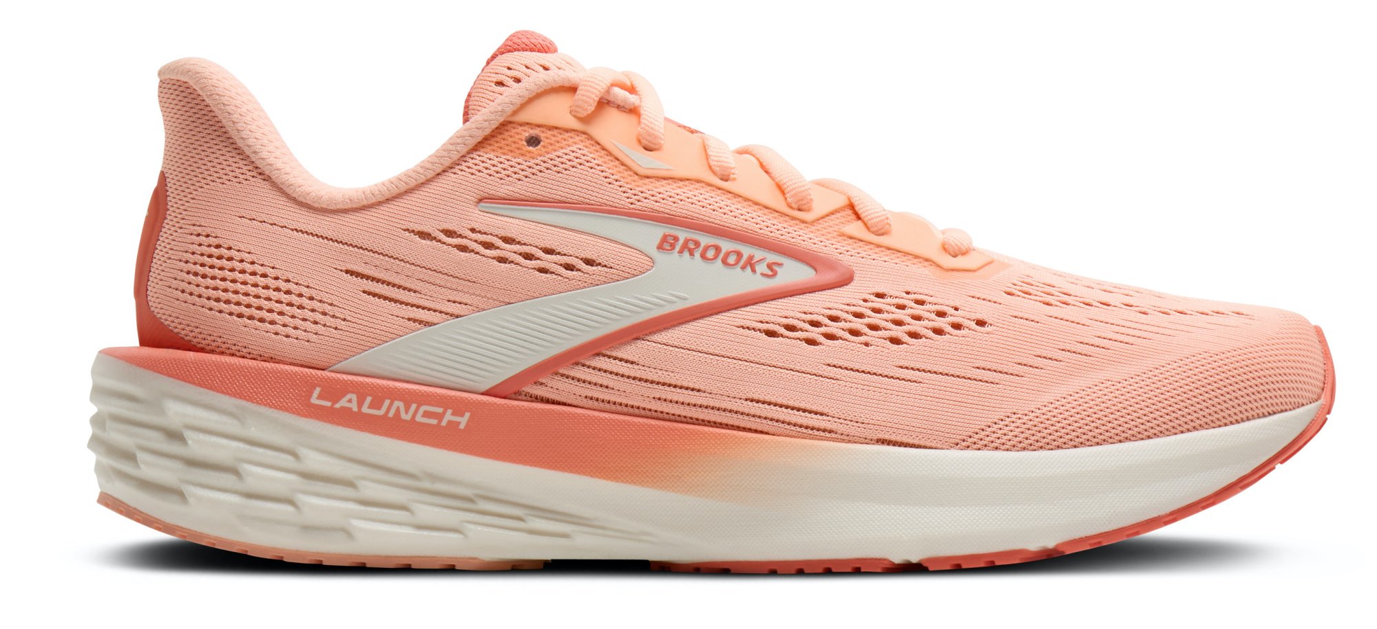 BROOKS Launch 12 W Peach / Coconut / Peach Echo