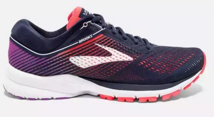 BROOKS Launch 5 W Navy/Coral/Purple
