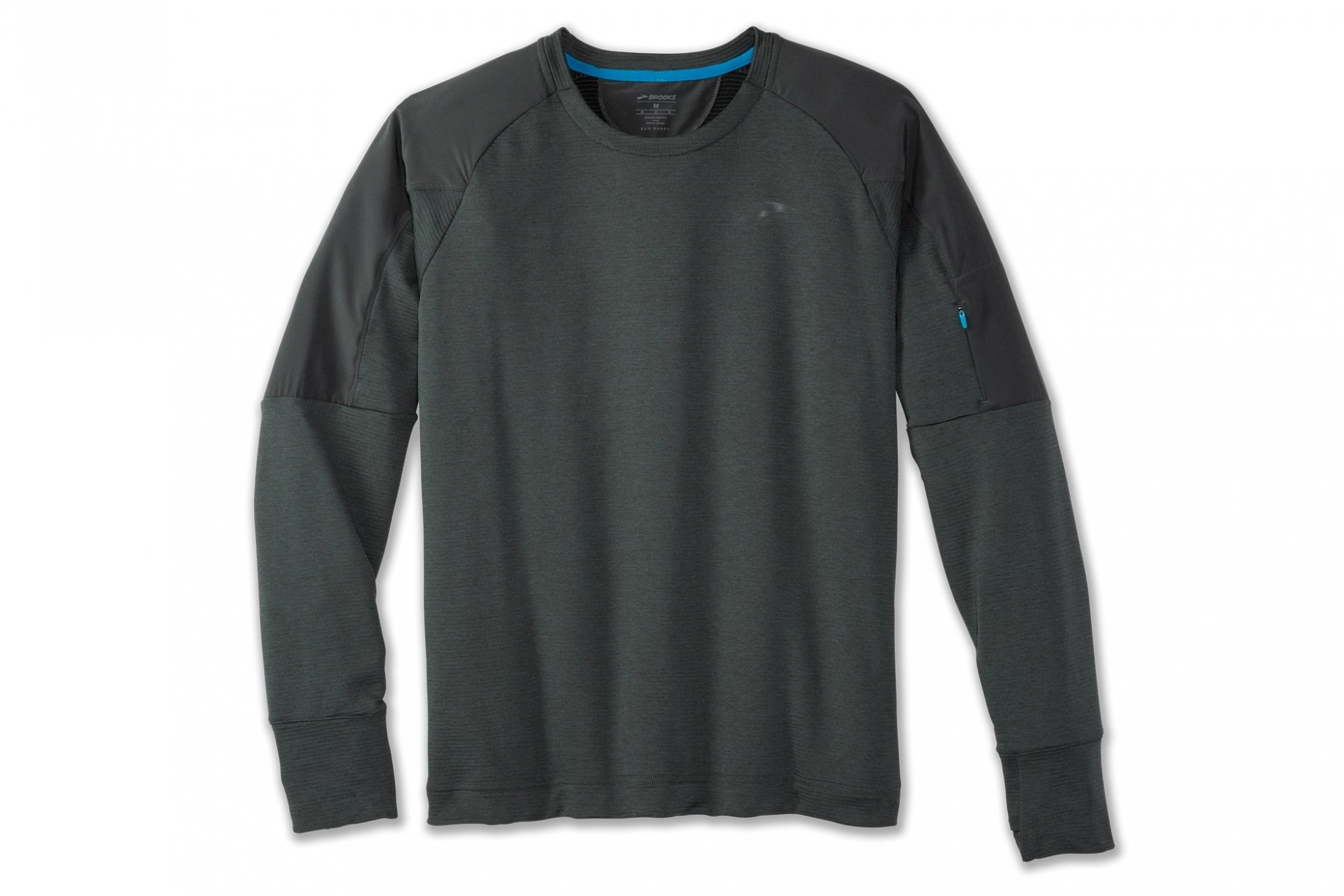 BROOKS Notch Thermal Long Sleeve Dark Oyster