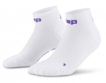 CEP Kotníkové ponožky ULTRALIGHT 4.0 W White 