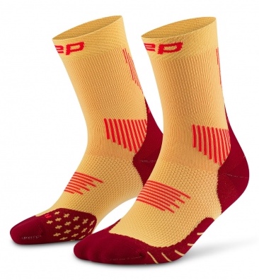 CEP Vysoké Ponožky 5.0 W Marigold / Burgundy