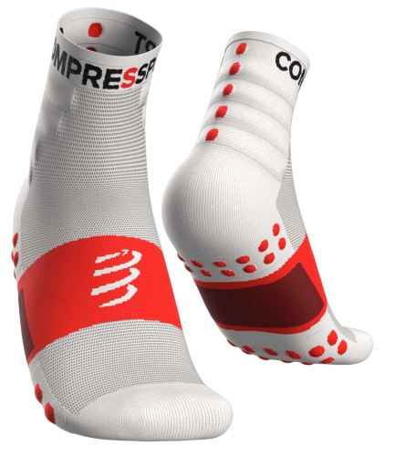 COMPRESSPORT TRAINING SOCKS 2-PACK White