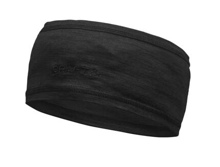 CRAFT Čelenka Essence Wool Černá