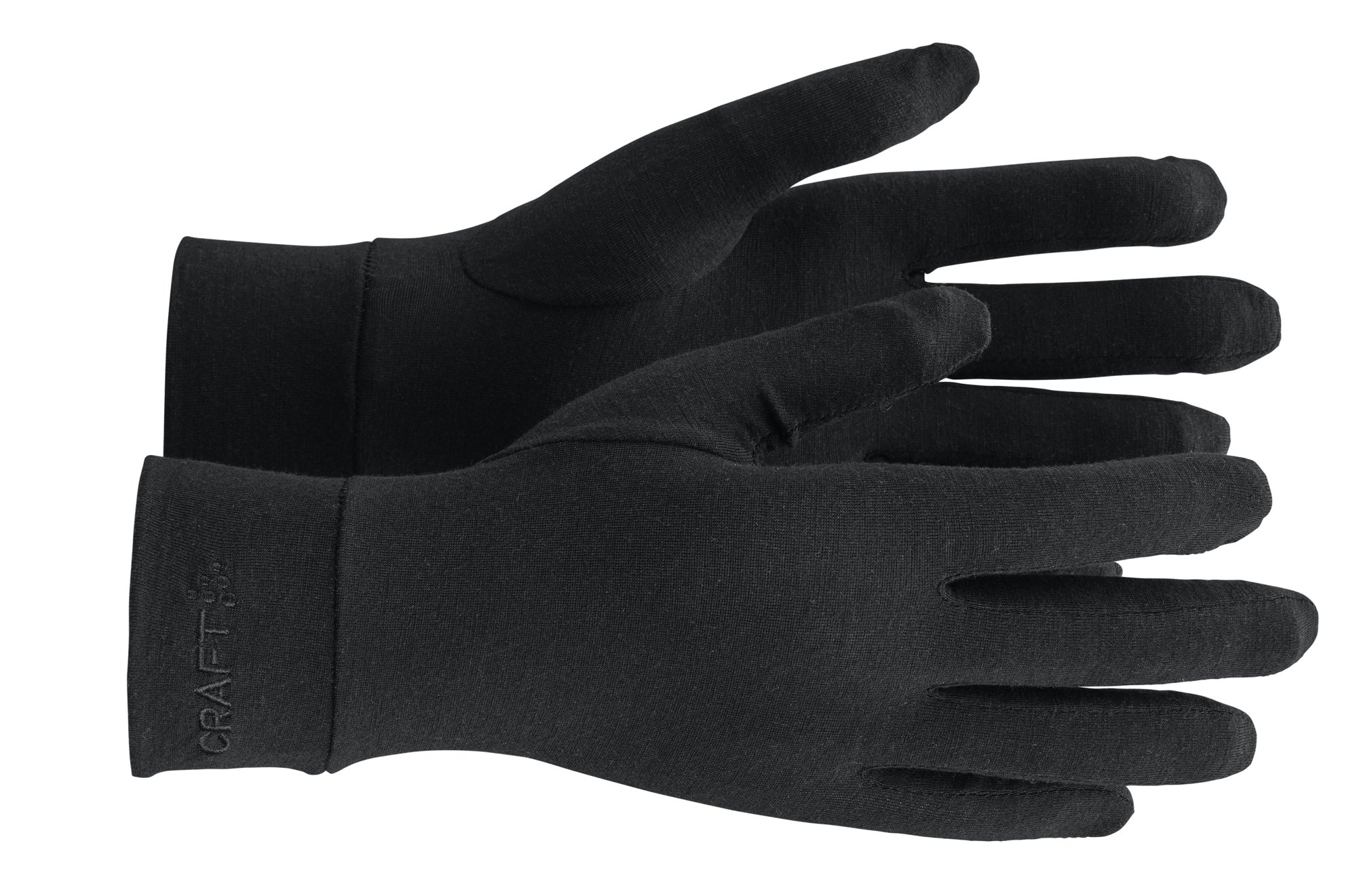 CRAFT Rukavice Essence Wool Light Černá 