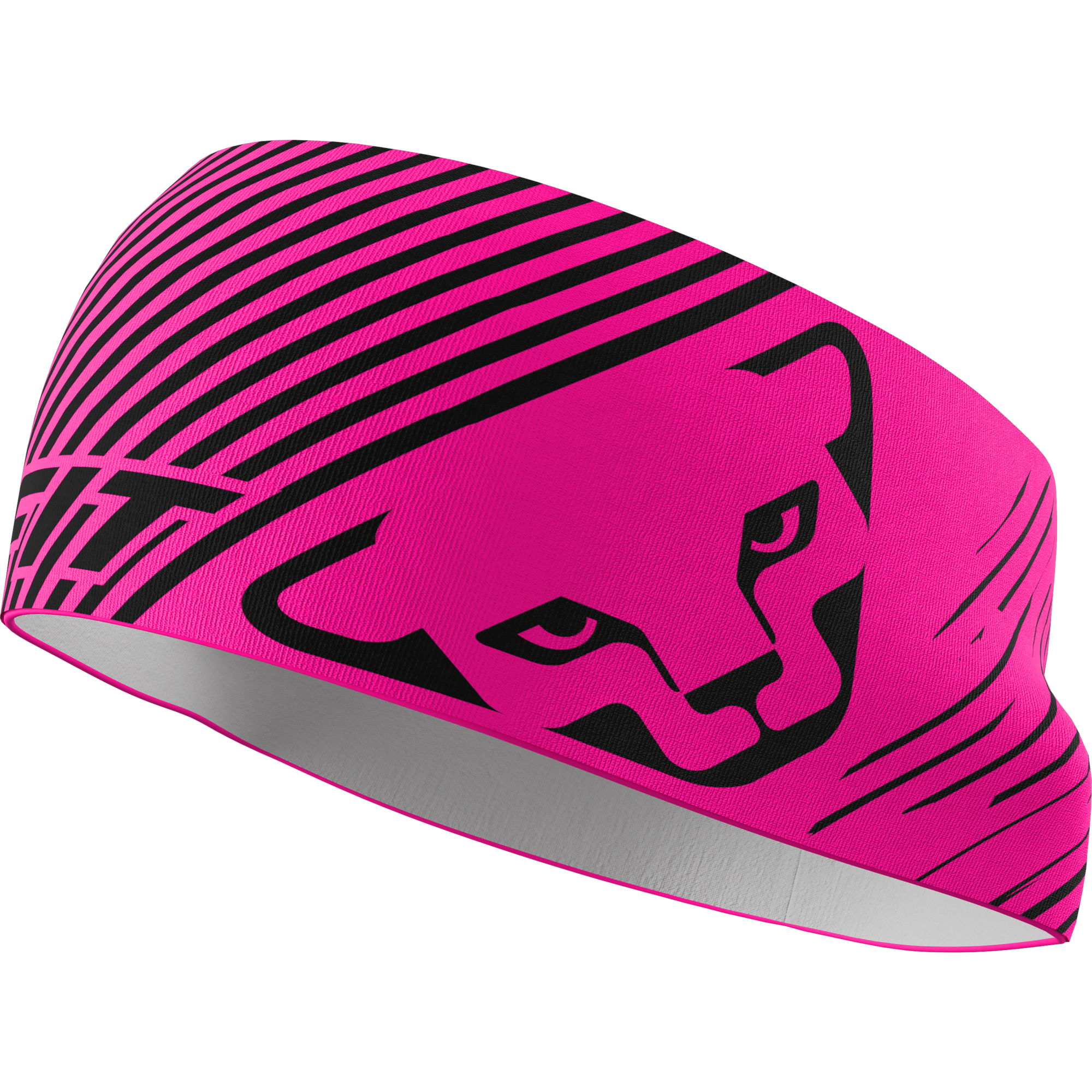 DYNAFIT Graphic Performance Headband Pink Glo / Striped