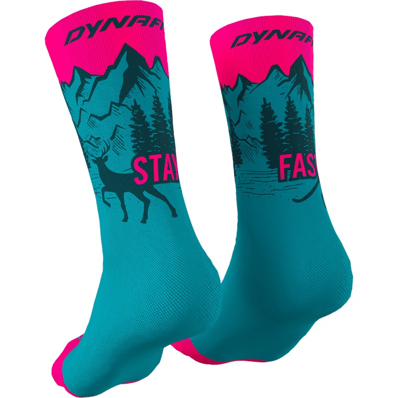 DYNAFIT Stay Fast Socks Unisex Ocean