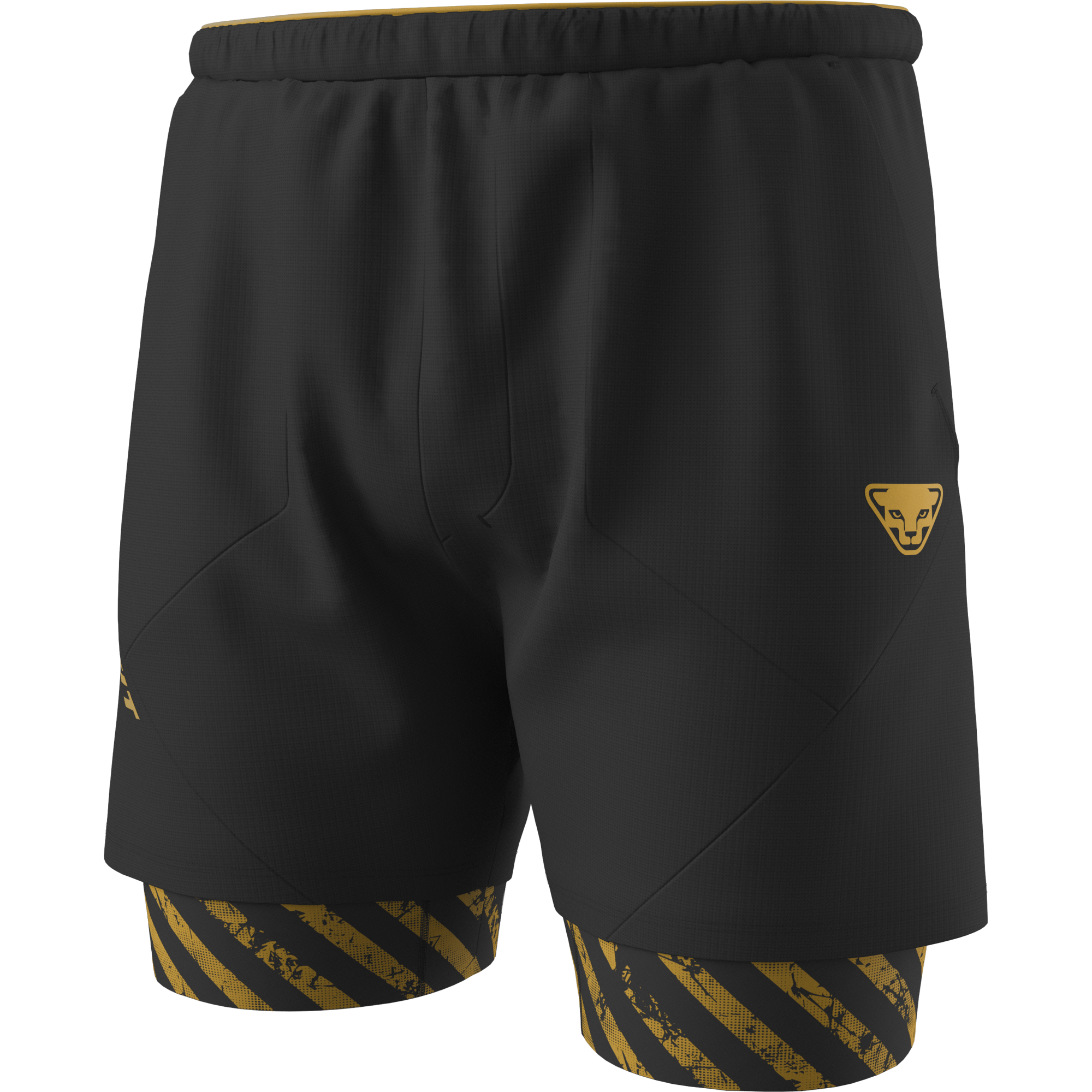 DYNAFIT Trail 2in1 Shorts Black Out / Tobacco 