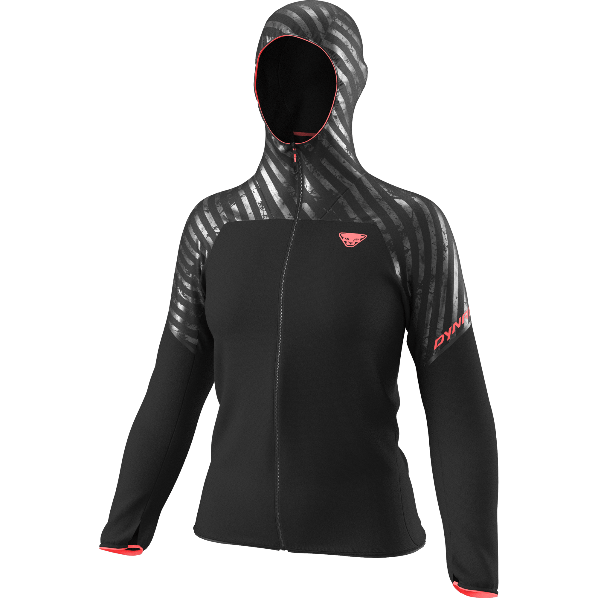 DYNAFIT Trail Reflective Wind Jacket Women Black Out