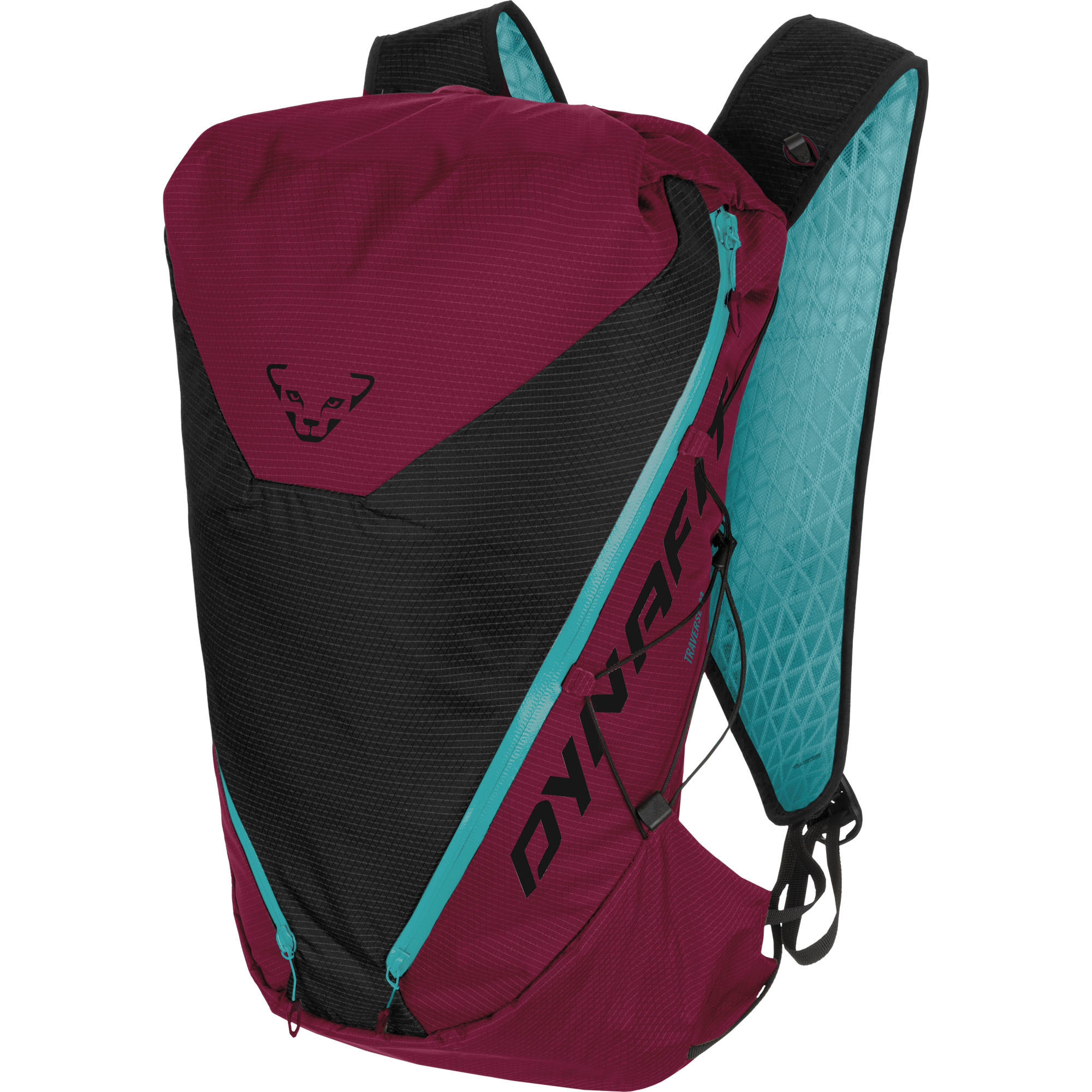 DYNAFIT TRAVERSE 22 BACKPACK Beet Red/Black Out