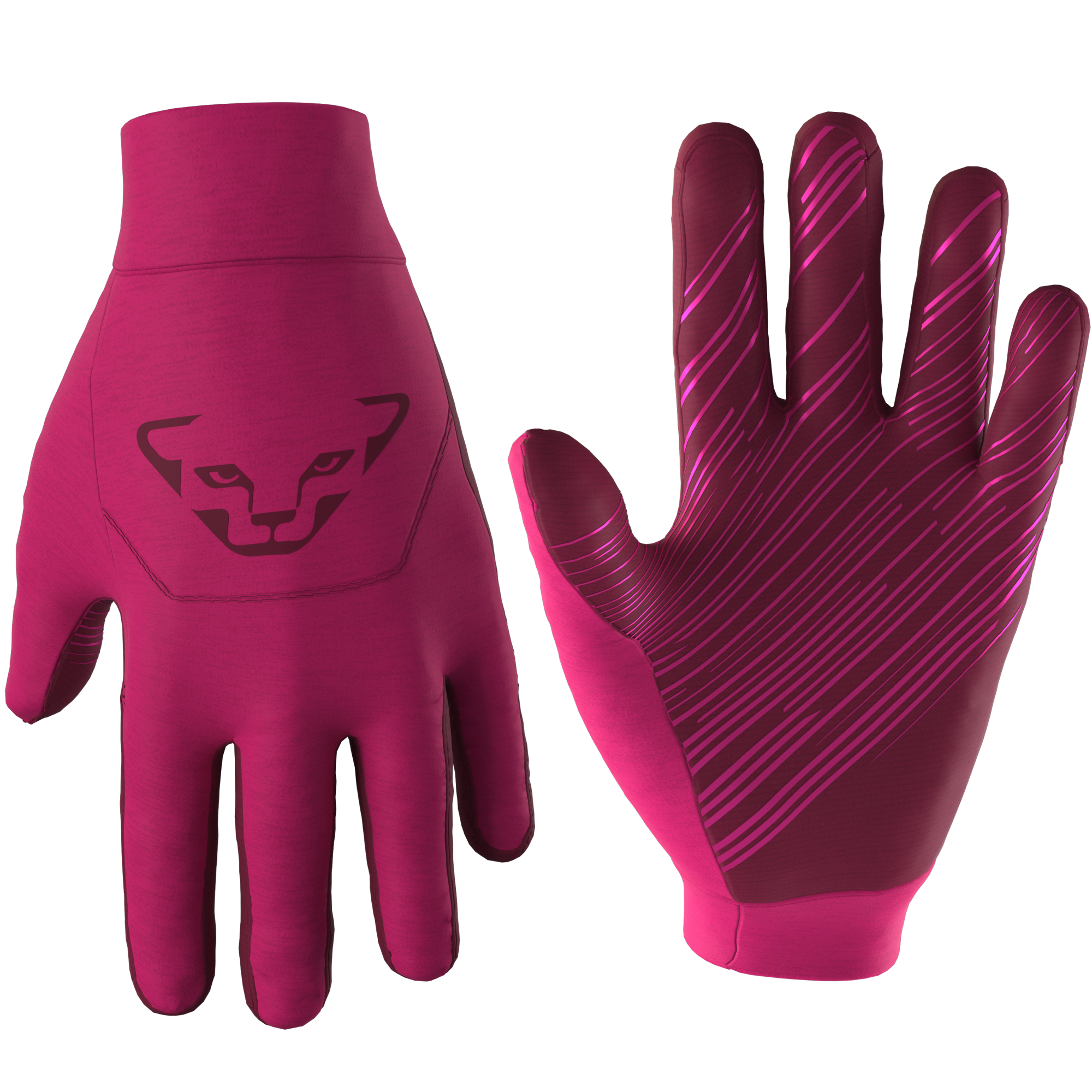 DYNAFIT Upcycled Thermal Gloves Flamingo