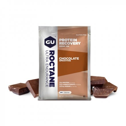 GU Roctane Recovery Drink Mix 62 g-chocolate smoothie SÁČEK
