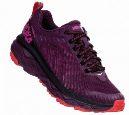 HOKA CHALLENGER ATR 5 W Italian Plum/Poppy Red