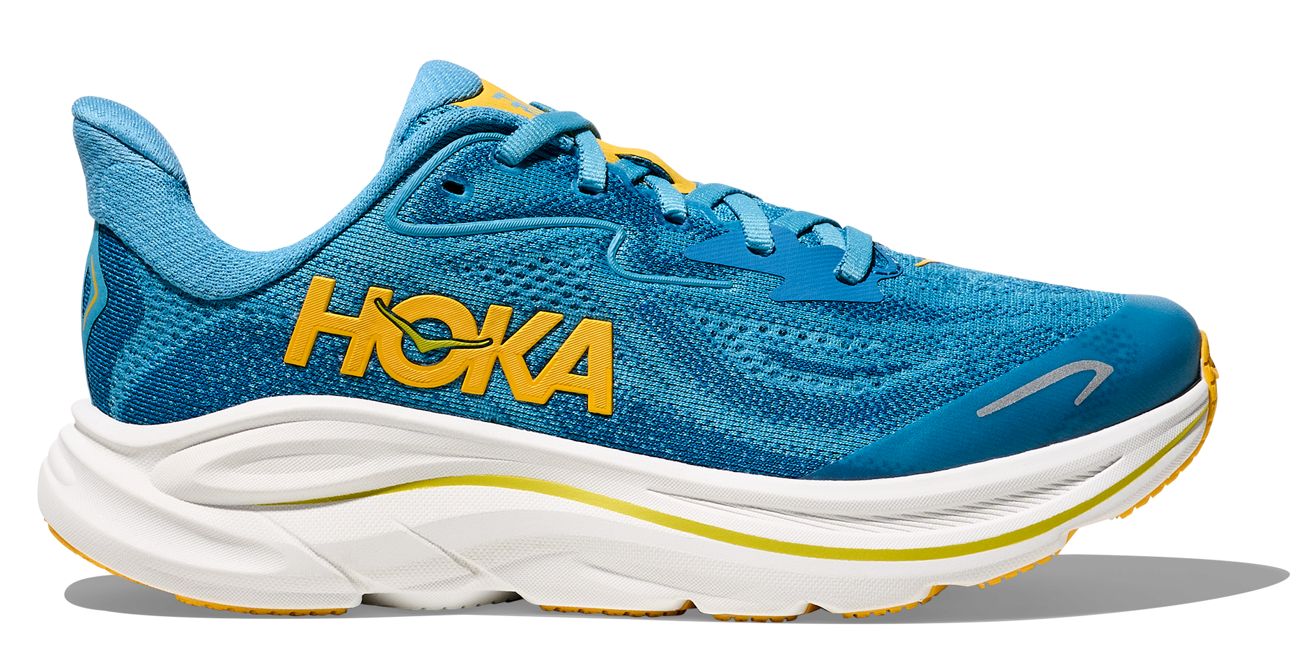 HOKA Clifton 10 Big Kids Alpine Blue / Foggy Night