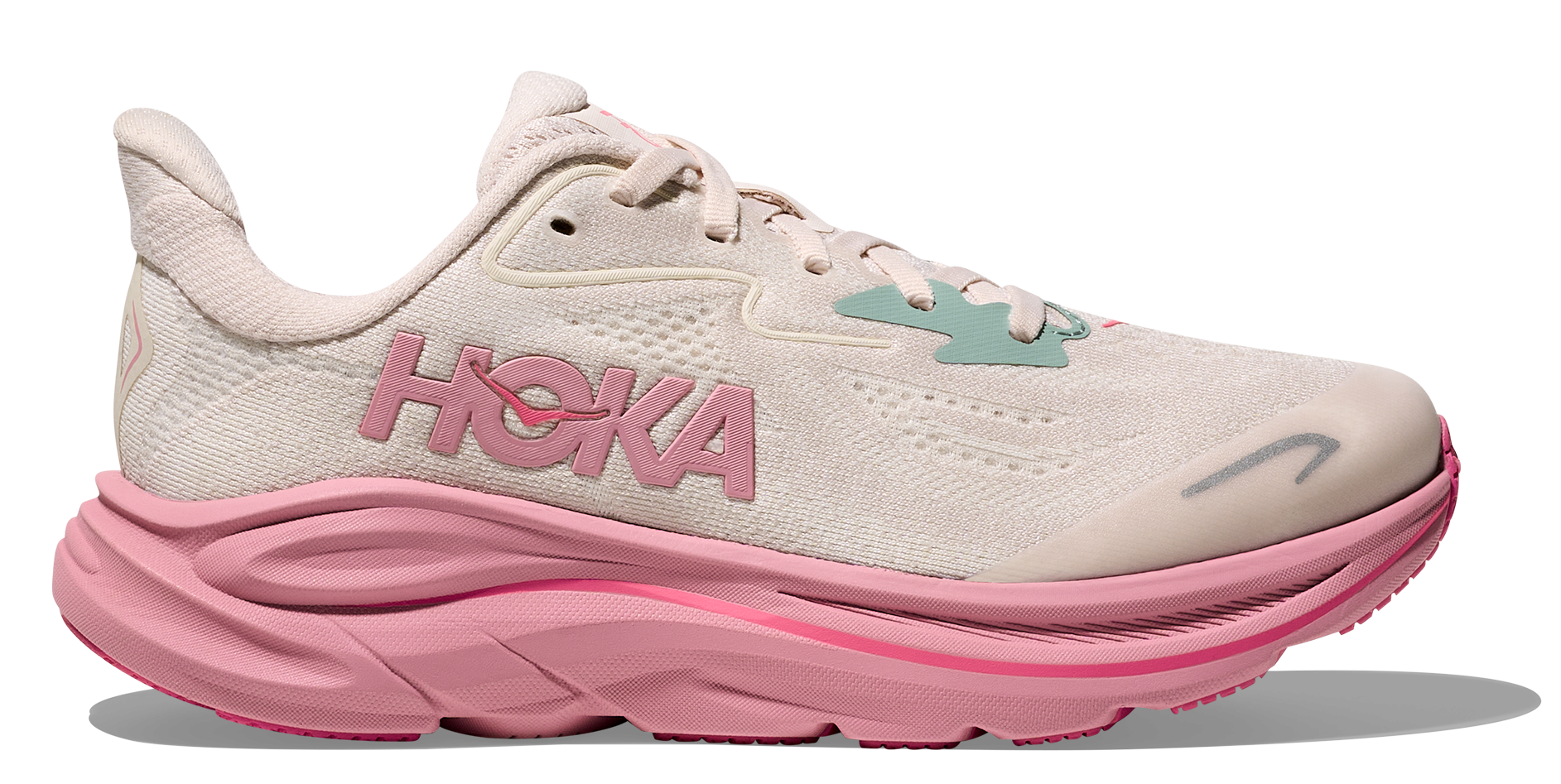 HOKA Clifton 10 Big Kids Rose Cream / Dried Rose