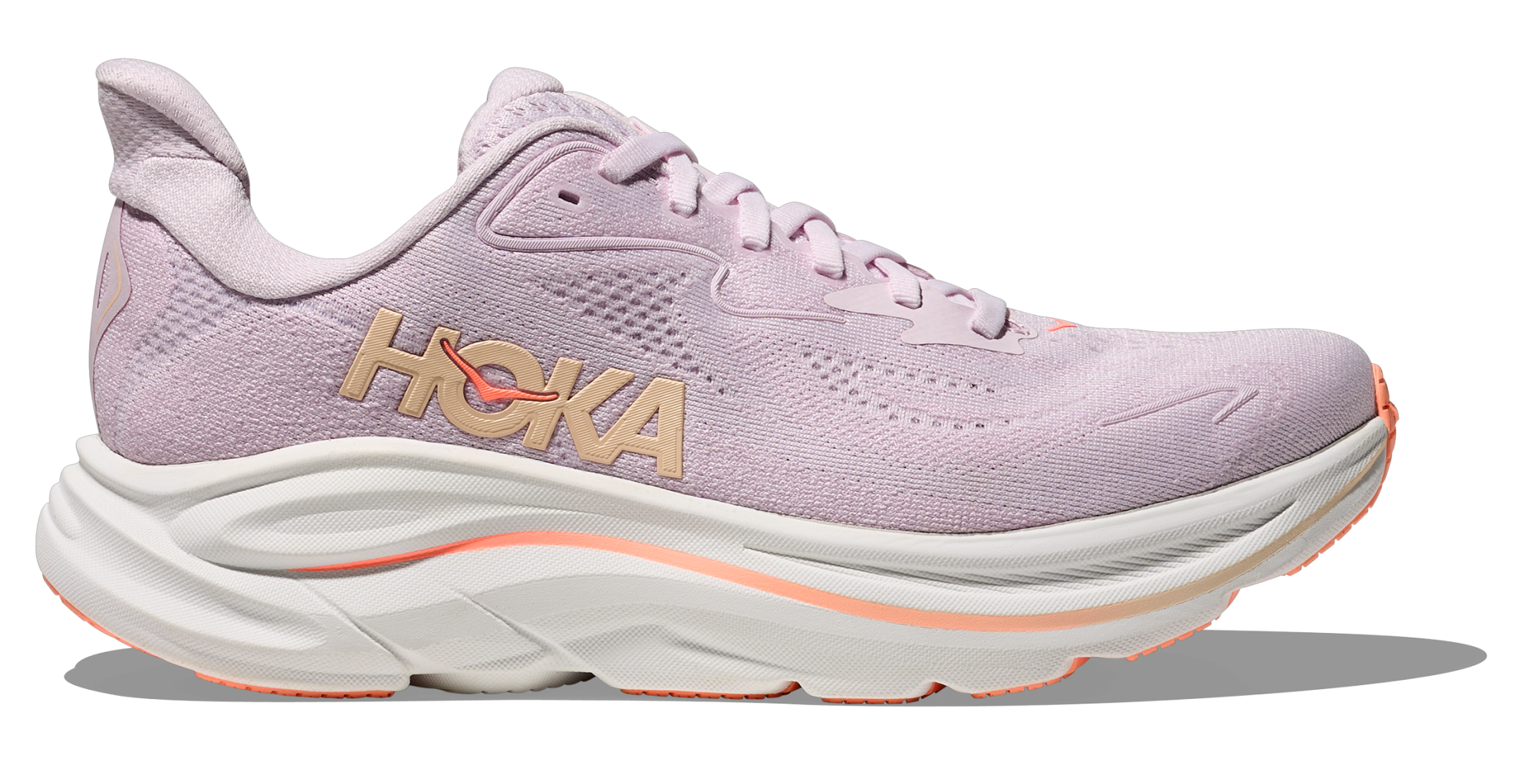 HOKA Clifton 10 W Lilac Cream / Tangerine Glow