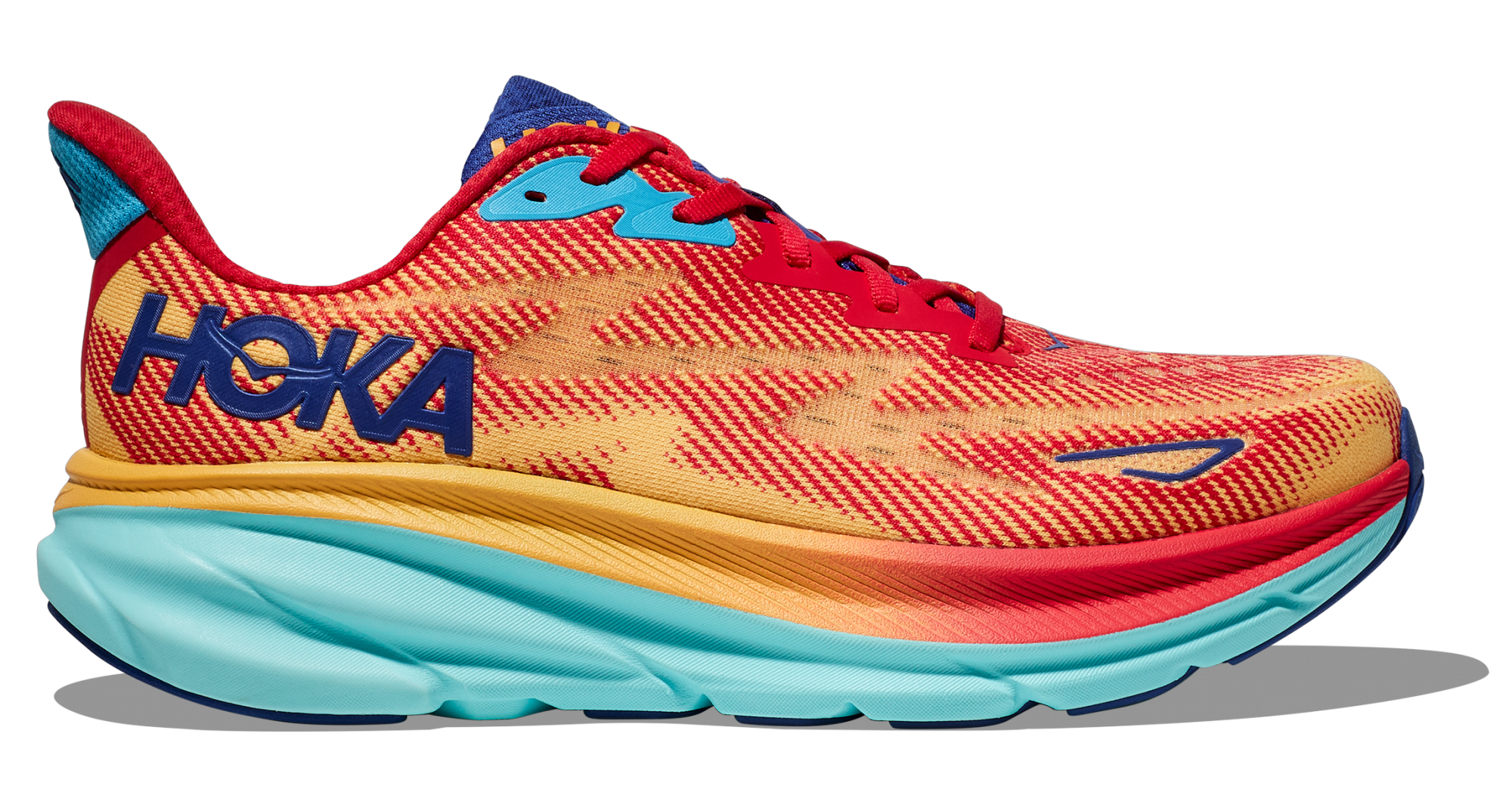 HOKA CLIFTON 9 M CERISE / CLOUDLESS