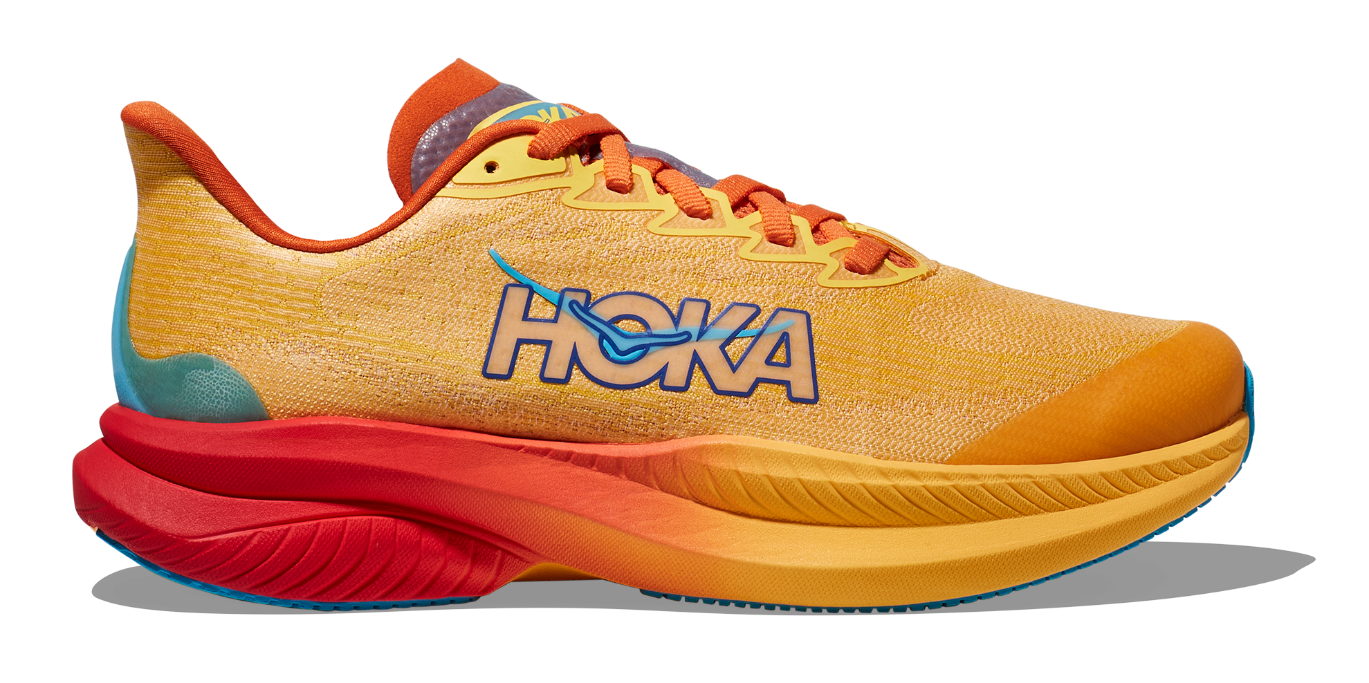 HOKA MACH 6 YOUTH POPPY / SQUASH