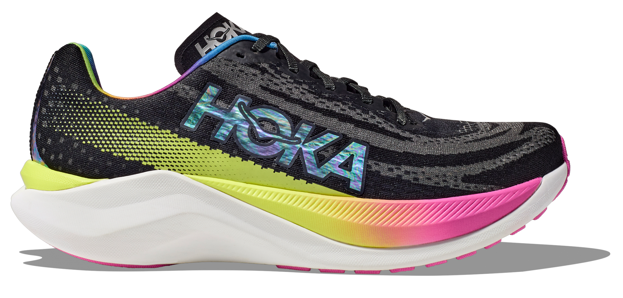 HOKA MACH X M BLACK / SILVER