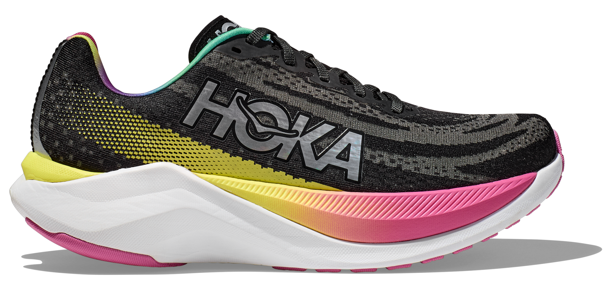 HOKA MACH X W BLACK / SILVER