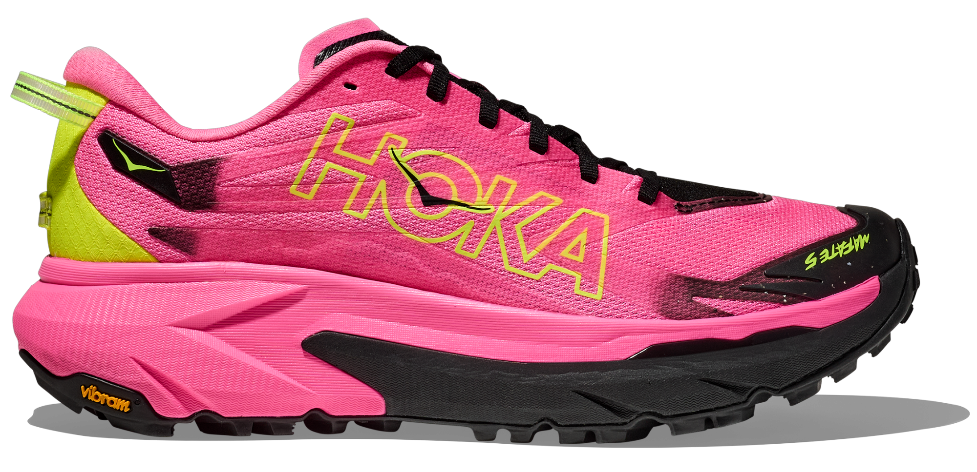 HOKA Mafate 5 M Neon Rose / Black