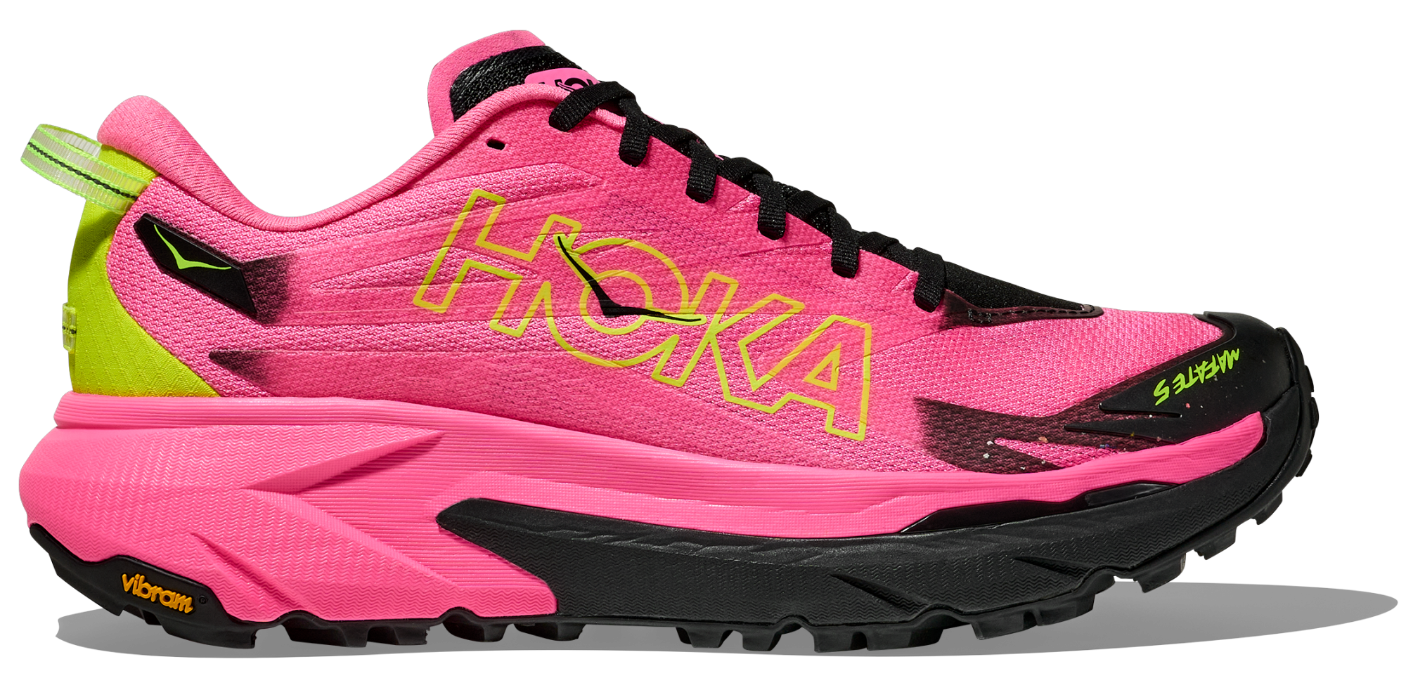 HOKA Mafate 5 W Neon Rose / Black
