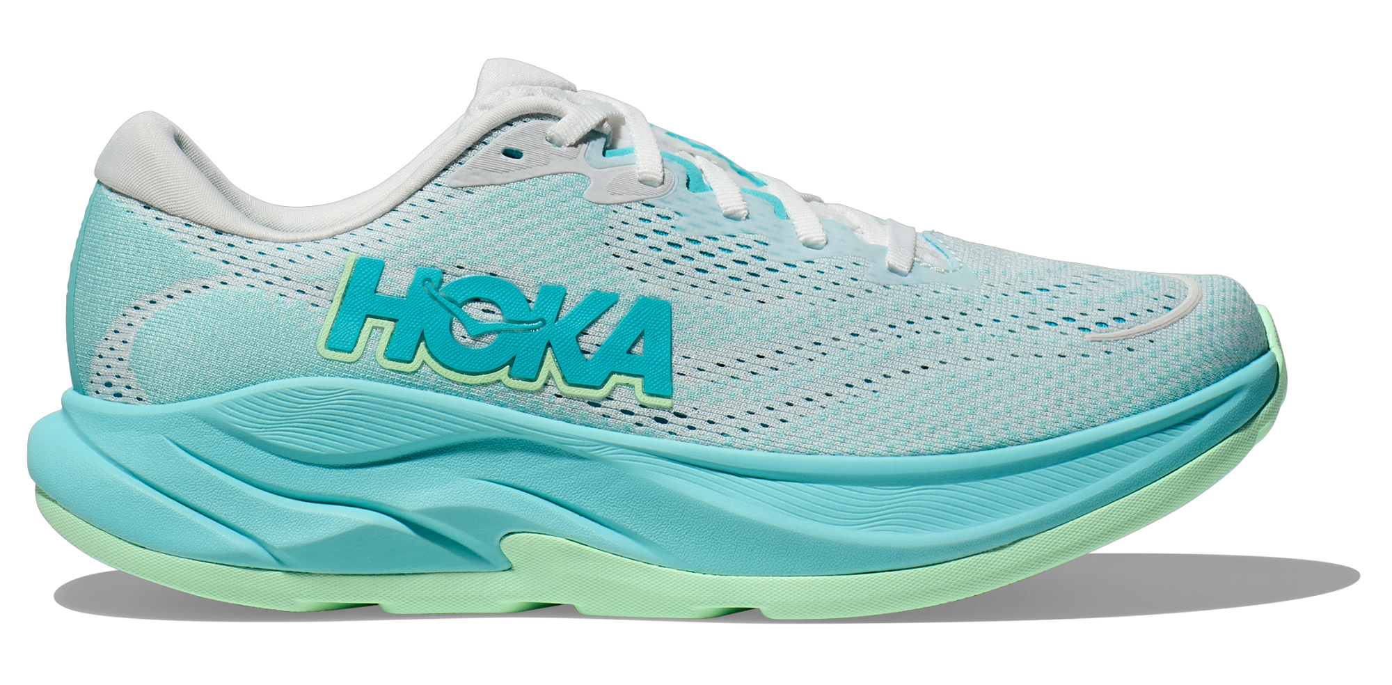 HOKA Rincon 4 W Frost / Blue Spark