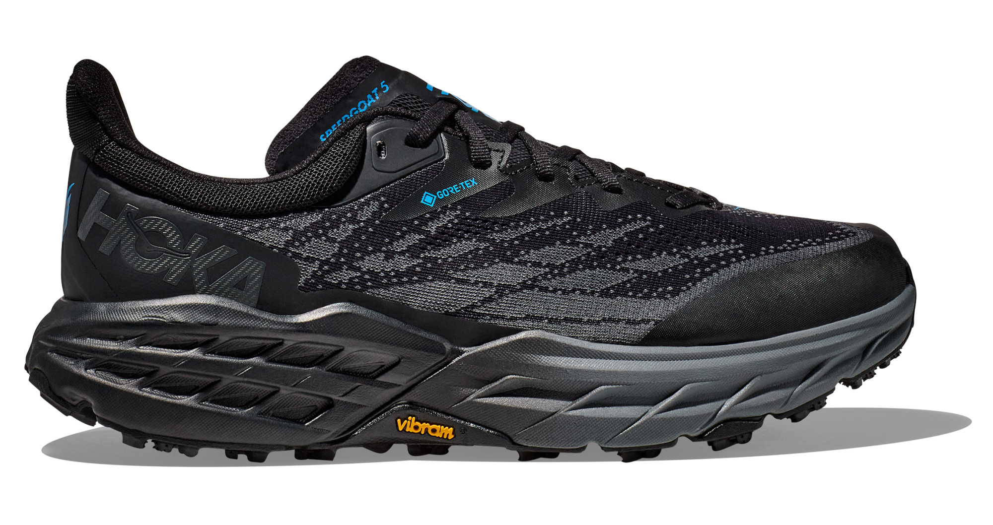 HOKA SPEEDGOAT 5 GTX M BLACK / BLACK