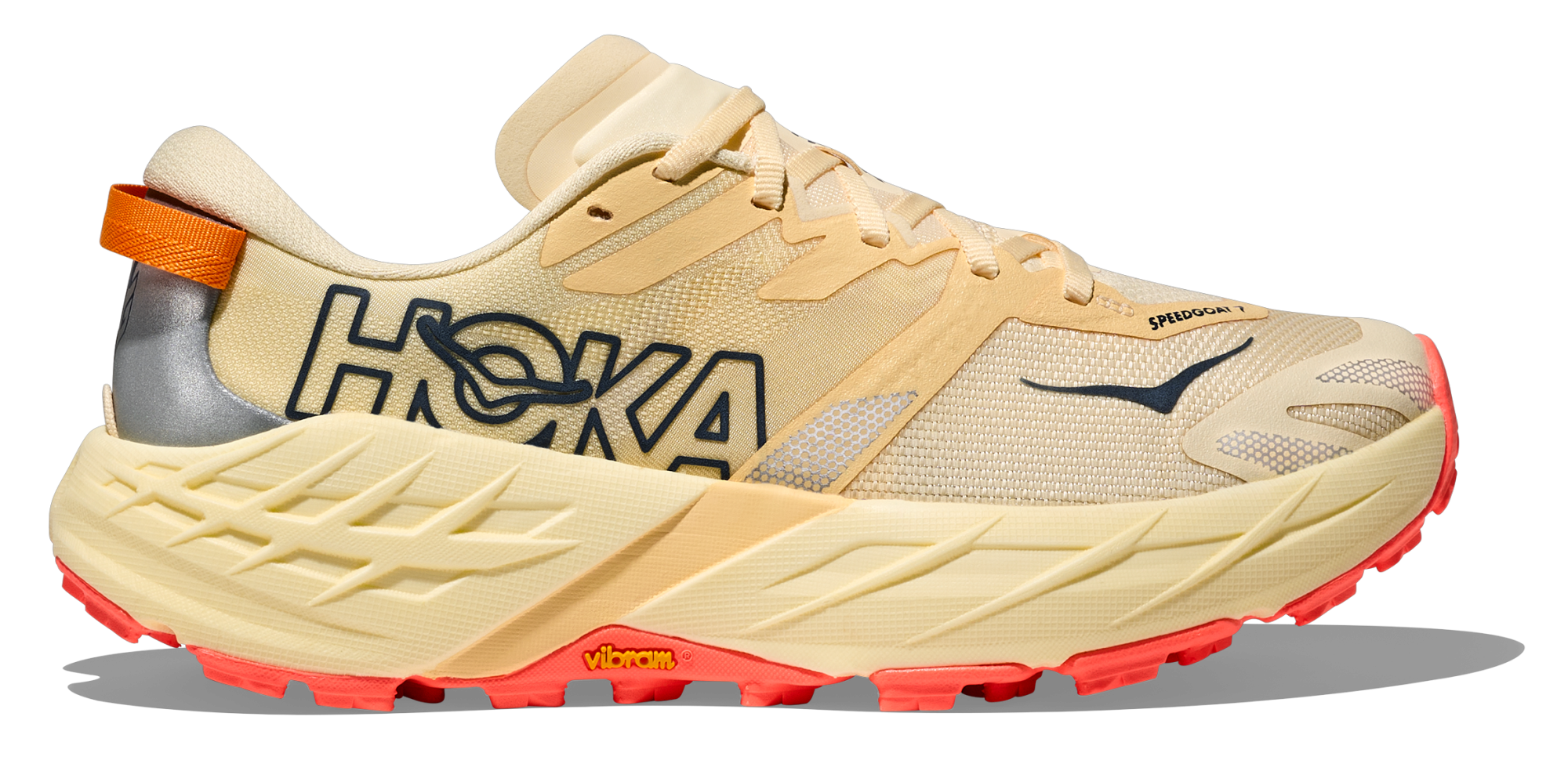 HOKA Speedgoat 7 W Vintage Yellow / Neon Flame 
