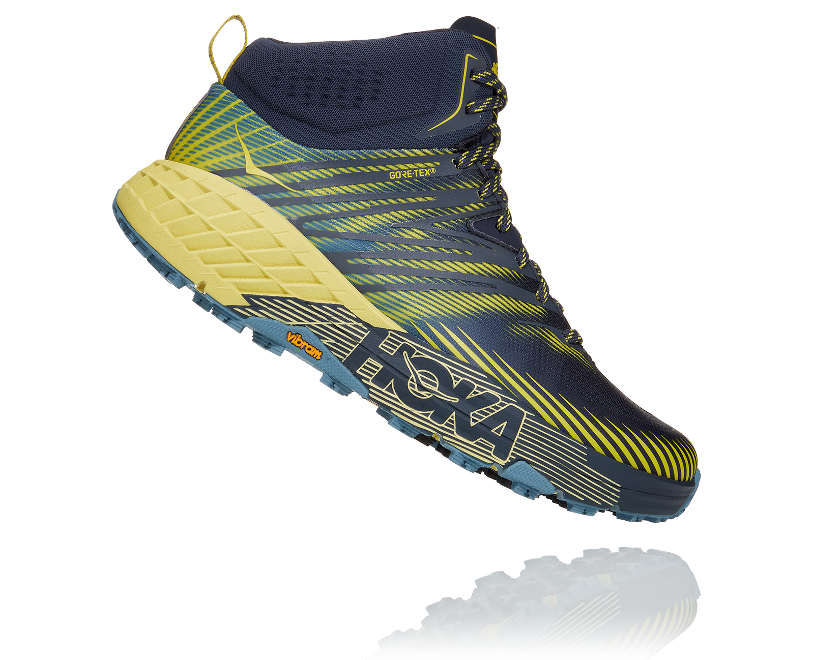 HOKA SPEEDGOAT MID GTX OMBRE BLUE / BLUE SHEEN