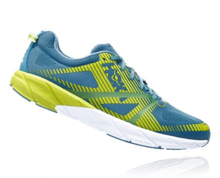 HOKA TRACER 2 Storm Blue/Lime Green 