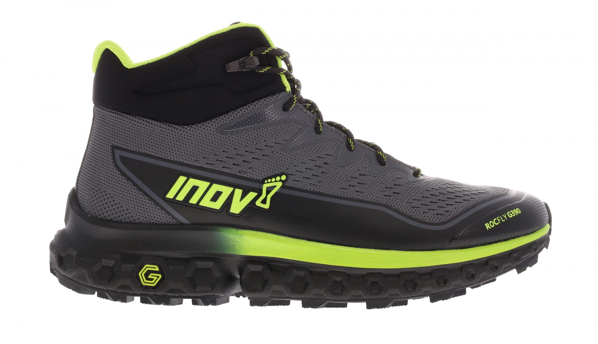 INOV-8 ROCFLY G 390 M (S) Grey/Black/Yellow