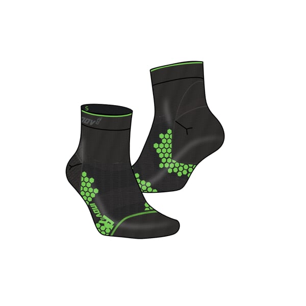 INOV-8 TRAILFLY SOCK MID black/green