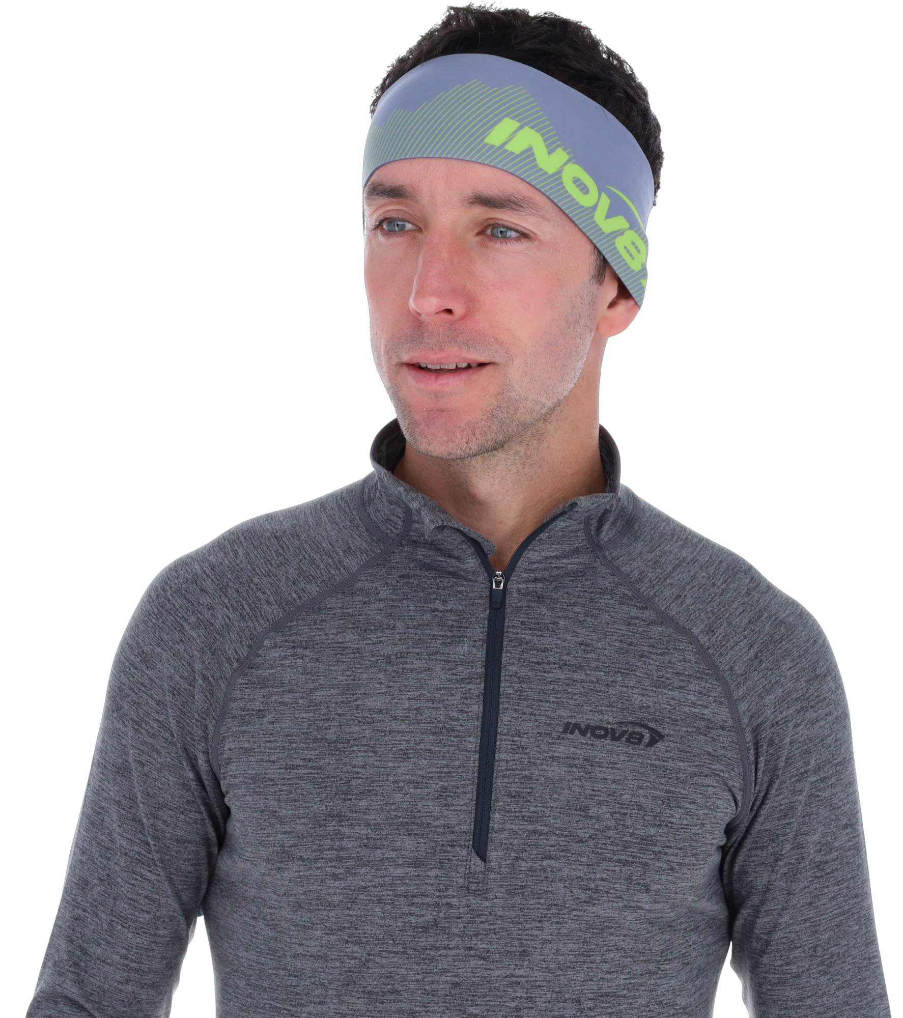 INOV8 Race Elite Headband Grey / Lime