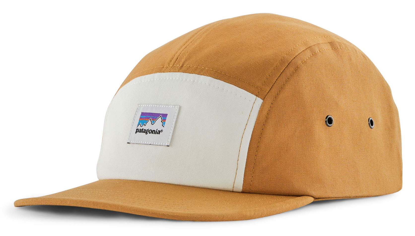 PATAGONIA Graphic Maclure Hat Shop Sticker: Talon Gold