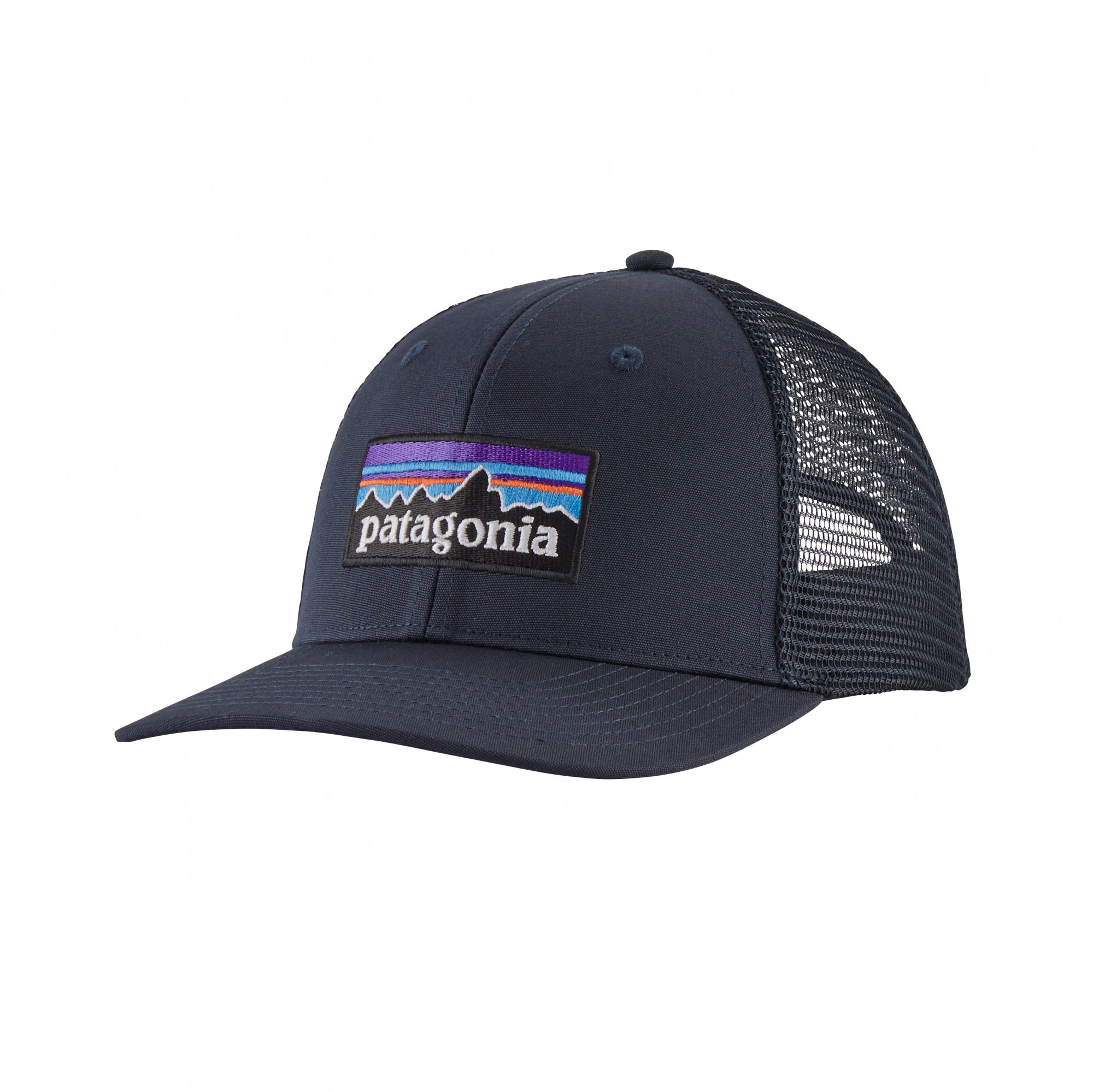 PATAGONIA Logo Trucker Hat Navy Blue