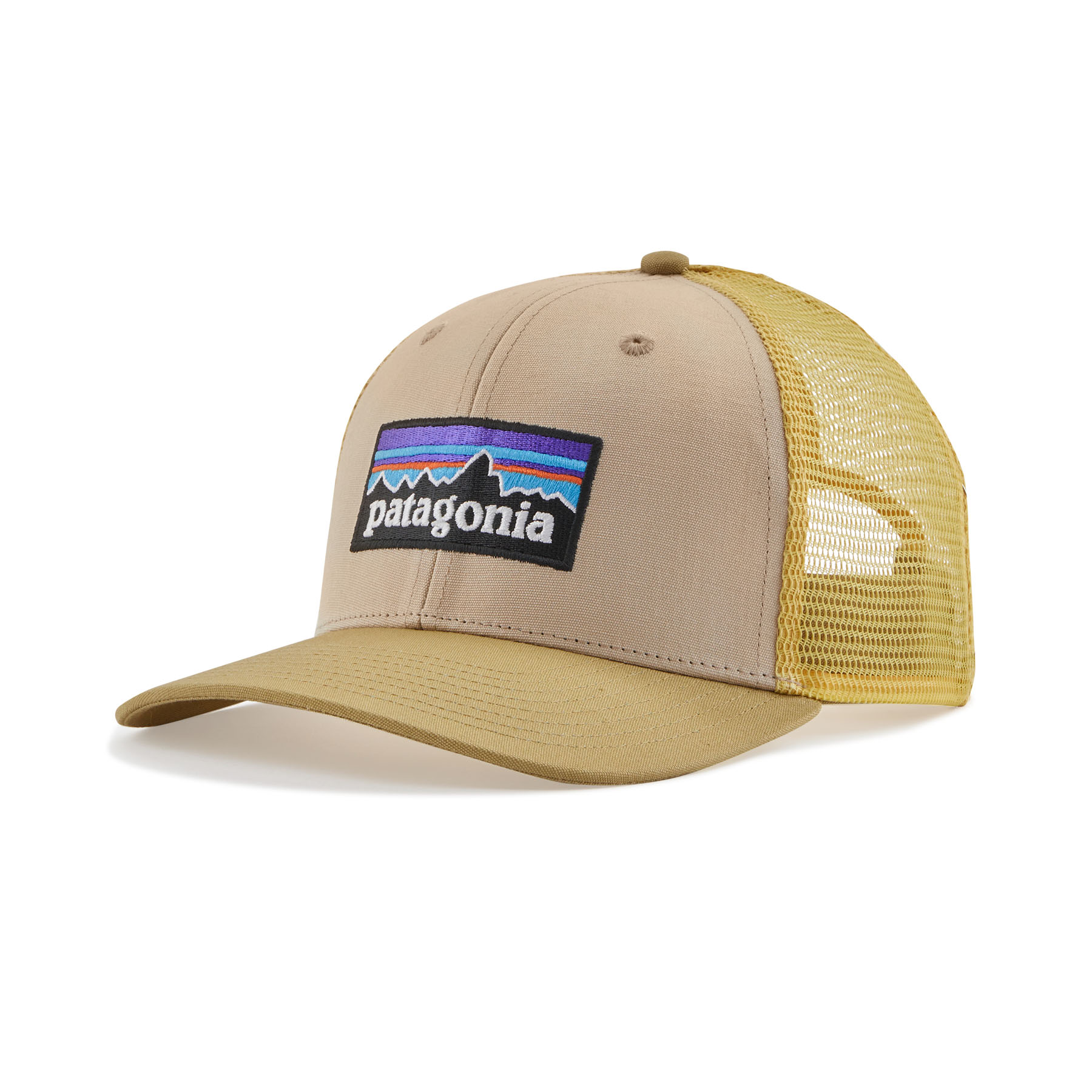PATAGONIA Logo Trucker Hat Oar Tan