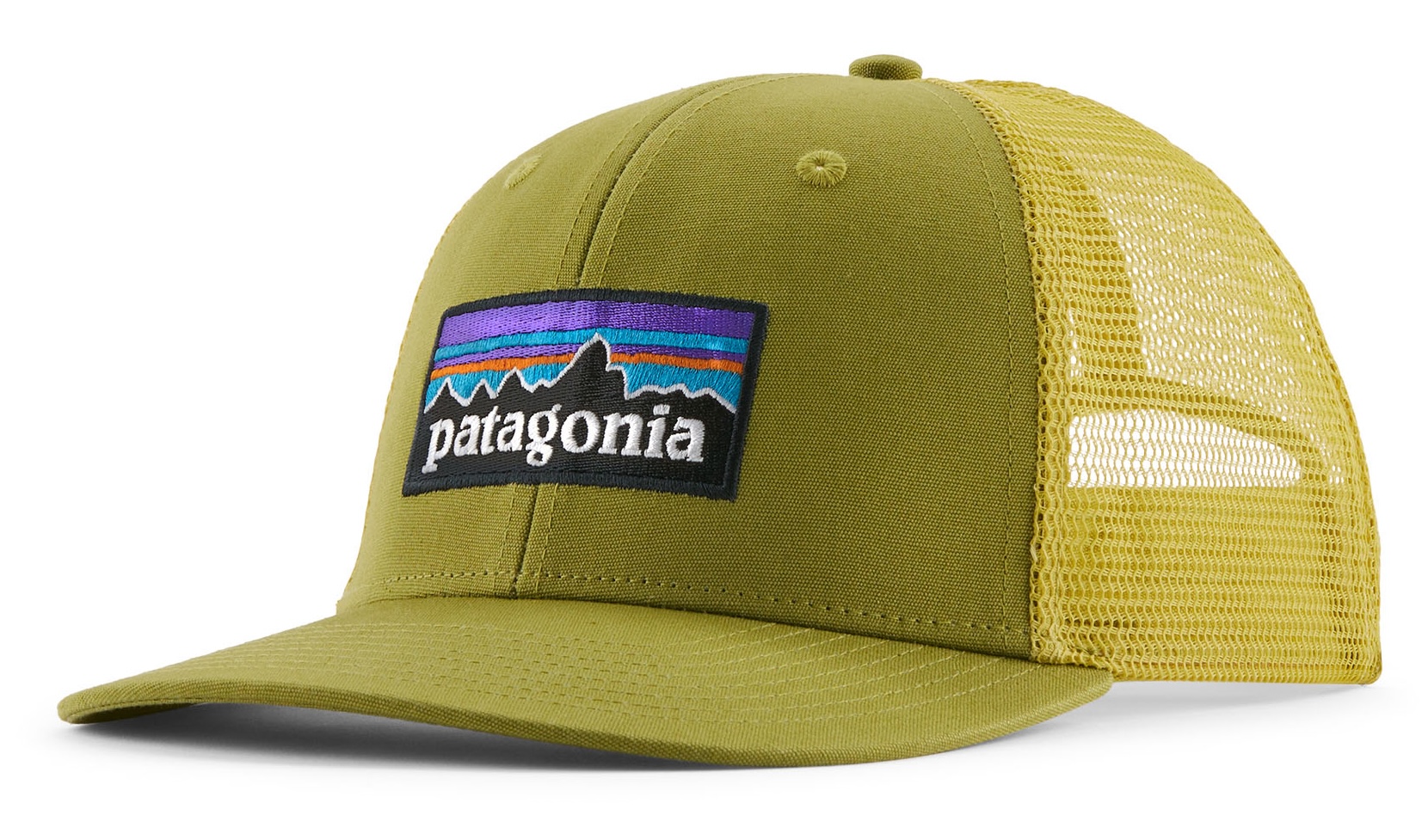 PATAGONIA P-6 Logo Trucker Hat Graze Green