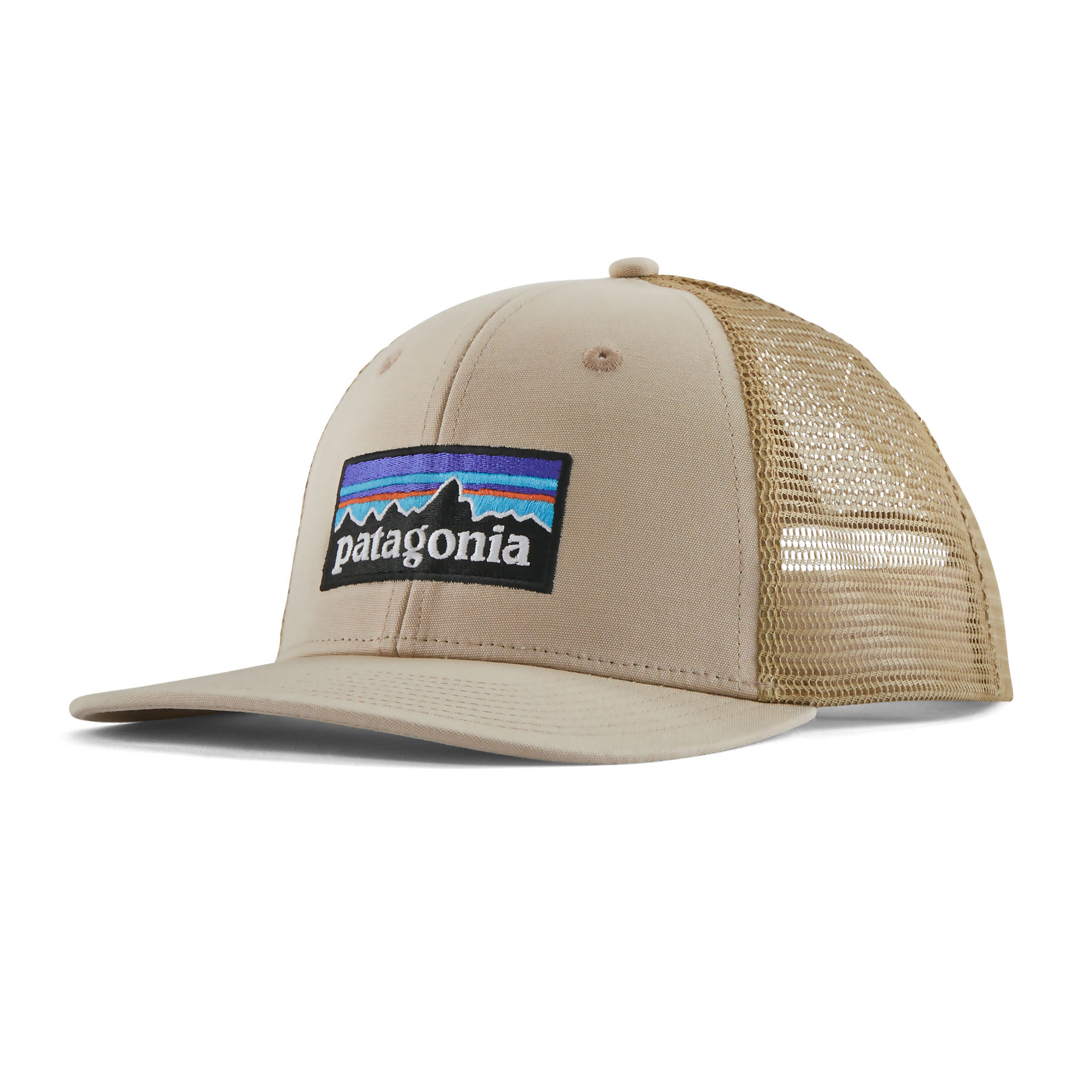 PATAGONIA P-6 Logo Trucker Hat Oar Tan w/Classic Tan