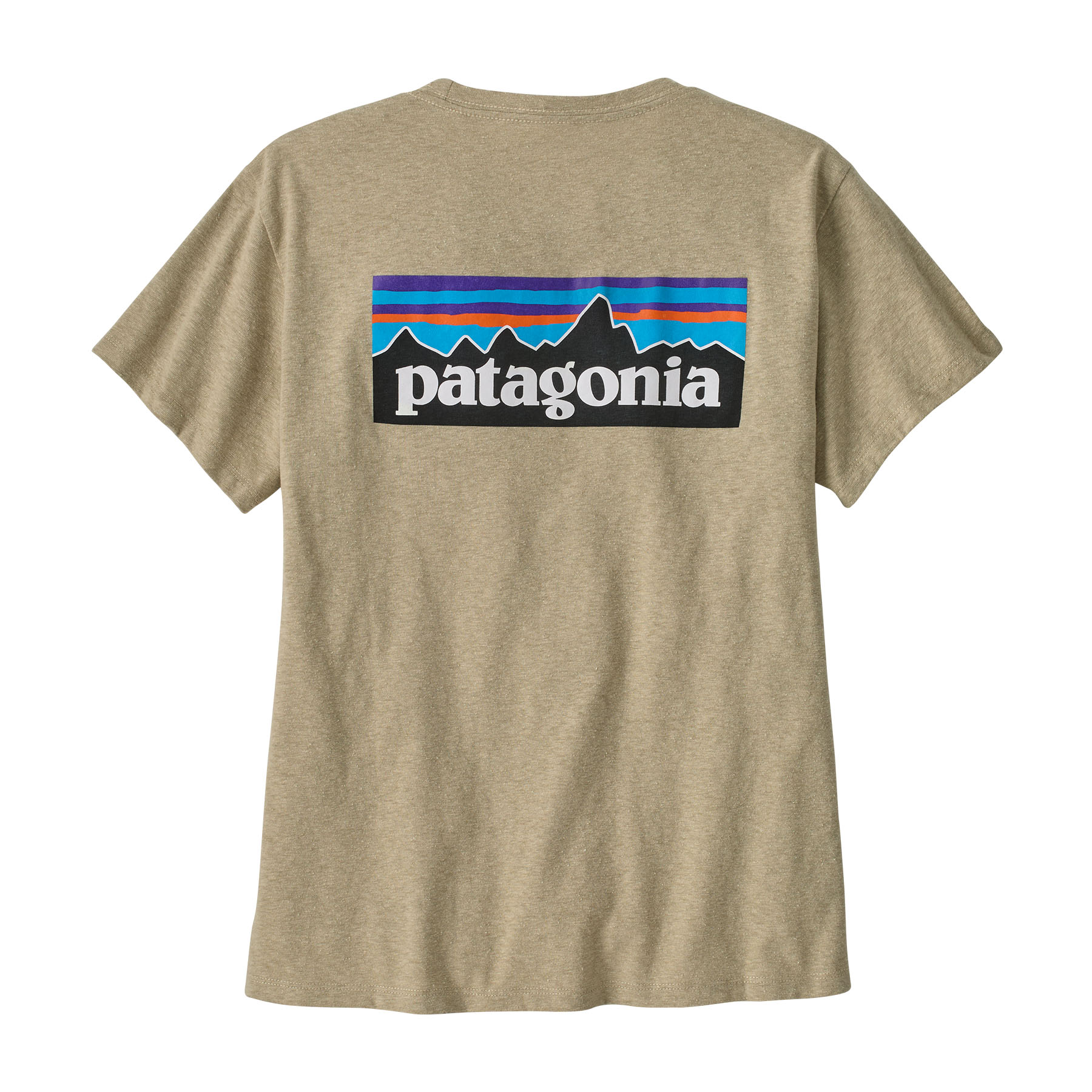 PATAGONIA Women's P-6 Logo Responsibili-Tee® Pumice