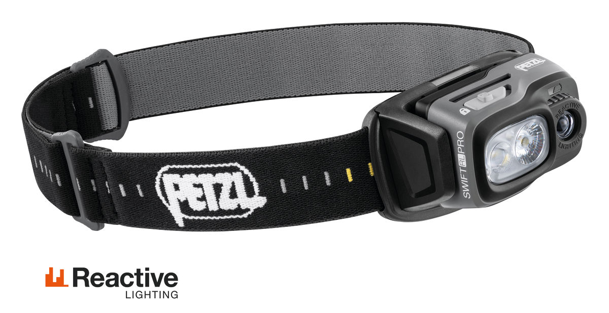 PETZL SWIFT RL PRO svítilna černá