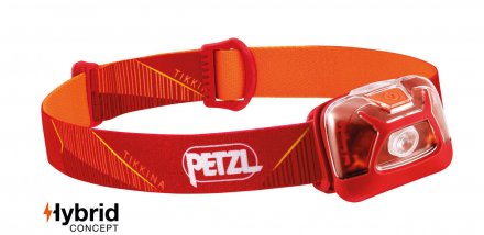 PETZL TIKKINA HYBRID červená