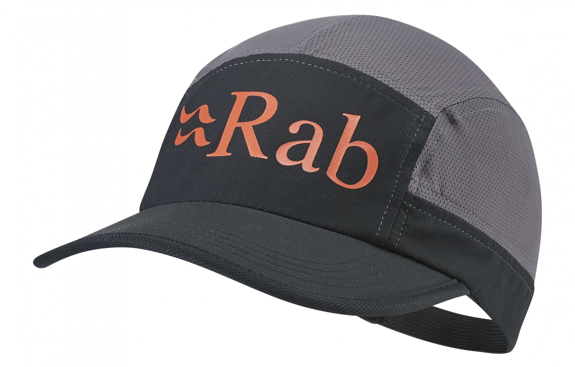 RAB MOMENTUM 5 PANEL CAP ČEPICE Black/Graphene